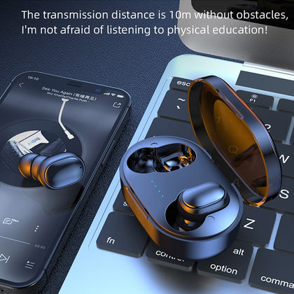 Mini Wireless Bluetooth Headphone 5.0 Noise Reduction Earbuds