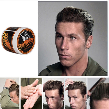 Popular Ancient Hair Cream Product Hair Pomade For Styling Salon Hair Holder In Suavecito Skull Strong Hair Modelling Mud Y-87