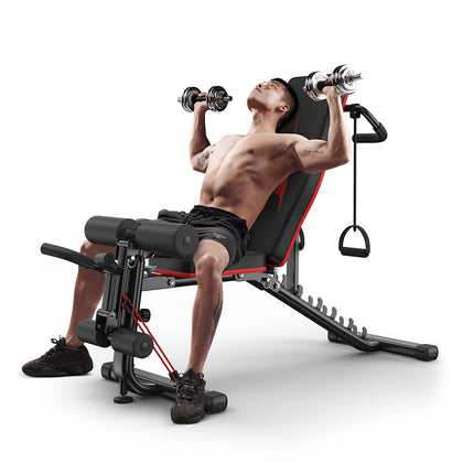 Multifunctional Weight Bench , 8 In 1 Adjustable Gym Chair Exercise Bench Press for Home Gym